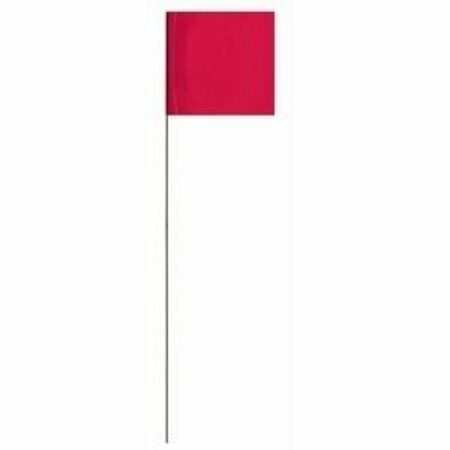 SWANSON TOOL CO Frd21100 21 in. Lrg Red Stake Flags, 100PK HV702100264
